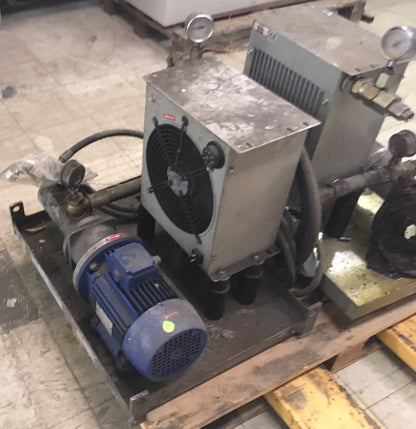 Hydraulikeinheit 1,5 kw mit Kühleinheit Thermostatgesteuert