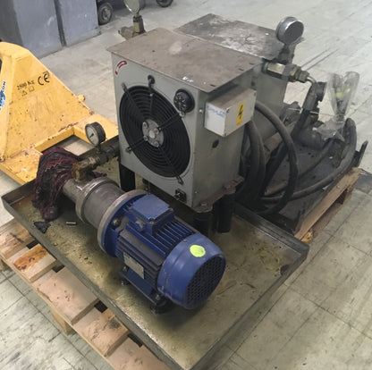 Hydraulikeinheit 1,5 kw mit Kühleinheit Thermostatgesteuert